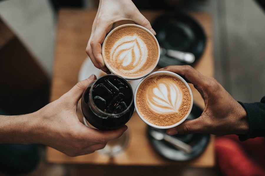 Cafe drinks from Unsplash